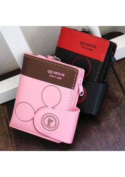 Cüzdan Kadın Kısa Moda Öğrenci Sevimli Küçük Taze Fermuarlı Küçük Para Cüzdan Kart (Yurt Dışından) modelleri