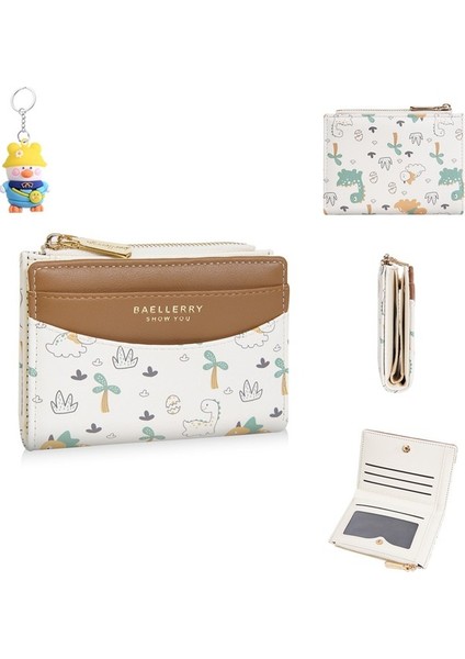 Bayan Kısa Cüzdan Moda Cüzdan Niche Fermuarlı Para Cüzdanı (Yurt Dışından)