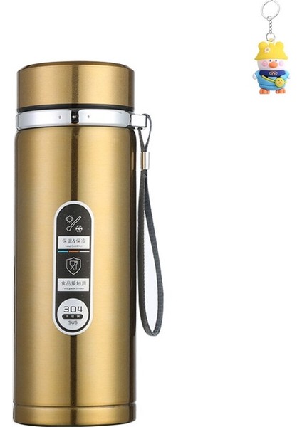 304 Paslanmaz Çelik Termos Bardak Taşınabilir Su Şişesi (Yurt Dışından)