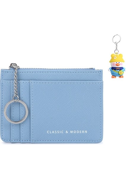 Kart Tutucu Ince Bayan Mini Anahtarlık Çoklu Kart Yuvası Boş Para Cüzdanı (Yurt Dışından) fiyatları