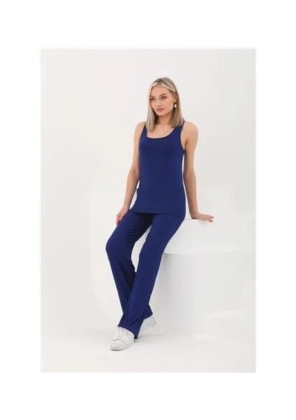 Extra Yumuşak Viskon Atlet Home&outdoor-Açık Lacivert fırsatları