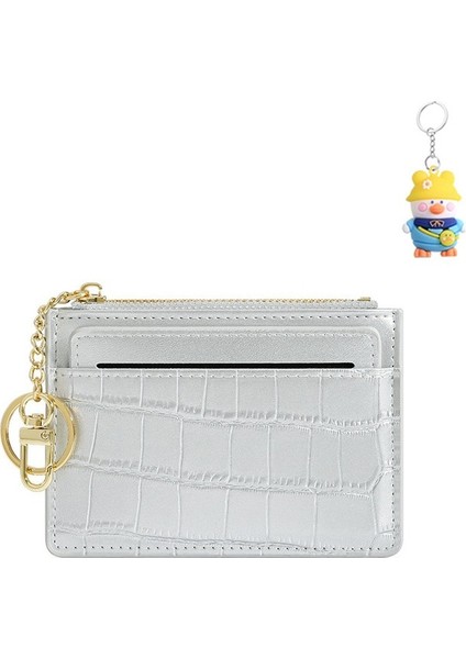 Mini Sevimli Anahtarlık Para Cüzdanı Yaratıcı Çok Fonksiyonlu Depolama Çantası Kimlik Kartı (Yurt Dışından)