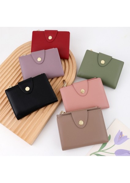 Çok Yönlü Başlangıç Kısa Cüzdan Katlanır Kadın Cüzdan Para Cüzdanı (Yurt Dışından) fiyatları