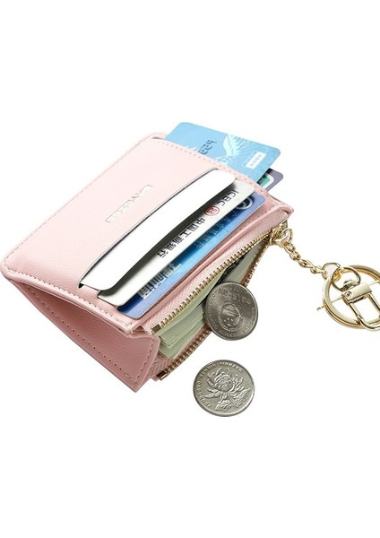 Cüzdan Bayan Kısa Mini Para Cüzdanı Çoklu Kart Yuvası Moda Küçük Kart Tutucu (Yurt Dışından) indirimleri