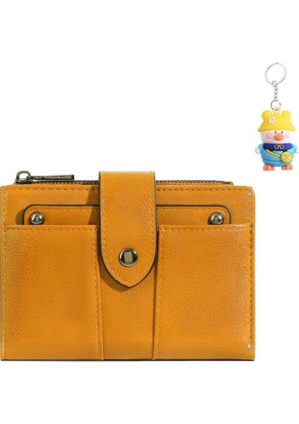 Kısa Bayan Cüzdan Iki Katlı Katlanabilir Clutch Kart Tutucu (Yurt Dışından) fiyatları