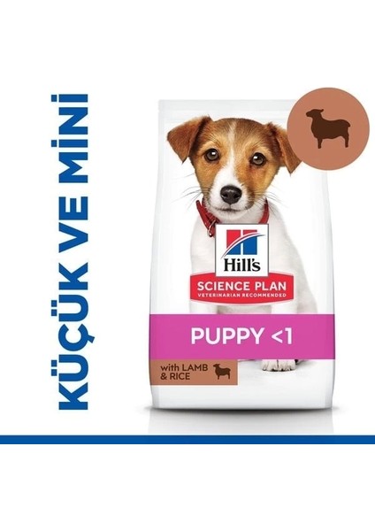 Hills Puppy Small & Mini Kuzu Etli Küçük Irk Yavru Köpek Maması 6 kg