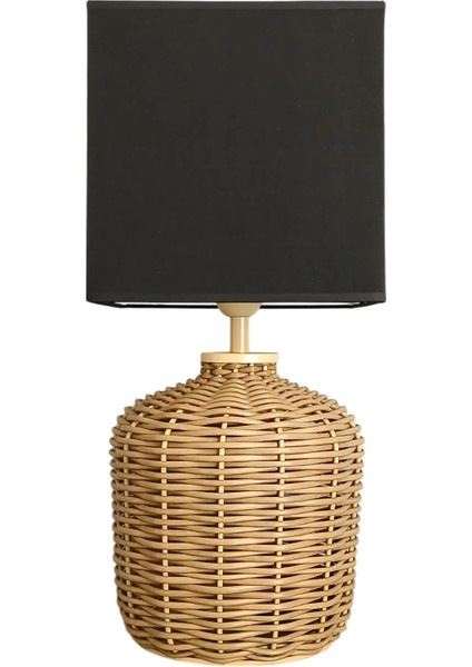 Castel Rattan Hasır Abajur