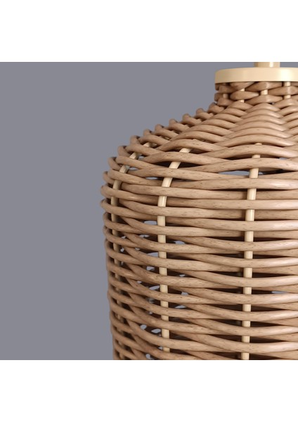 Castel Rattan Hasır Abajur
