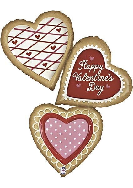 Valentine Cookies Grabo Folyo Balon 44"