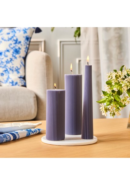 Striped Konik Mum Antrasit modelleri