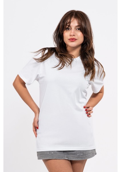Regular Sırtta Not Free Baskılı Tshirt