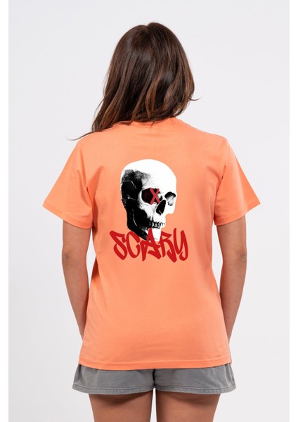 Regular Sırtta Scary Baskılı Tshirt fiyatları