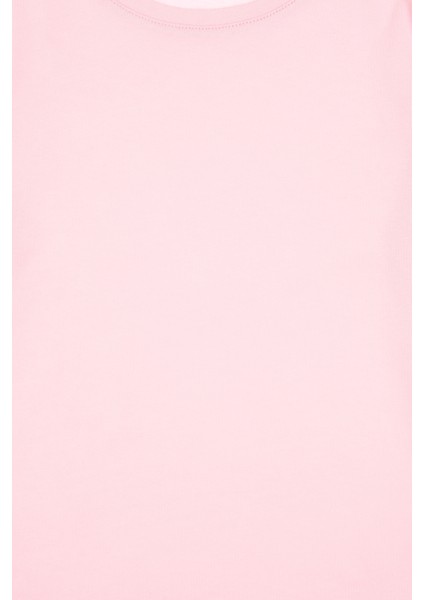 Kız Çocuk Açık Pembe Elbise (Örme) 50306268-VR078