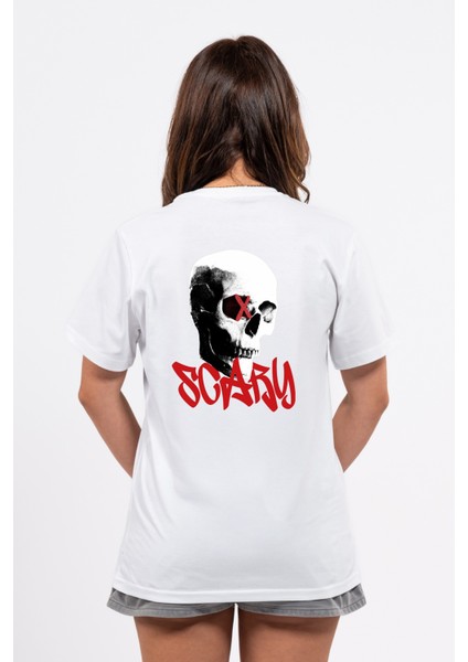 Regular Sırtta Scary Baskılı Tshirt fiyatları