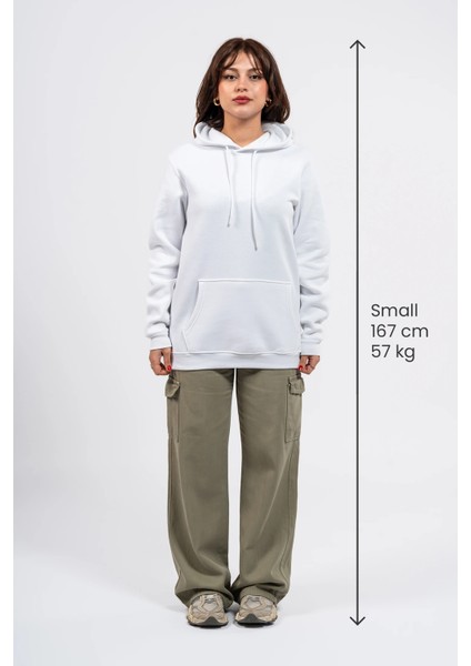 Regular Sırtta Not Free Baskılı Hoodie fırsatları