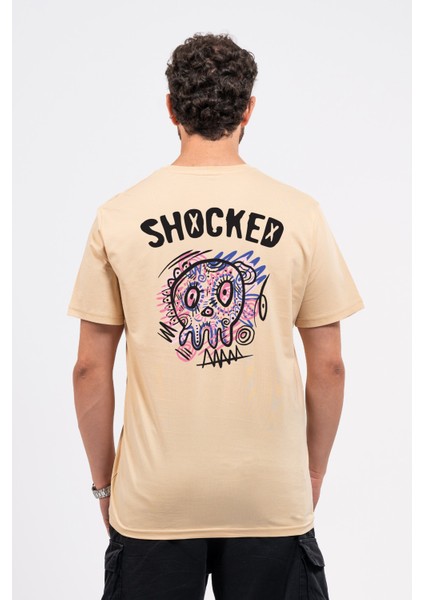 Regular Sırtta Shocked Baskılı Tshirt fiyatları