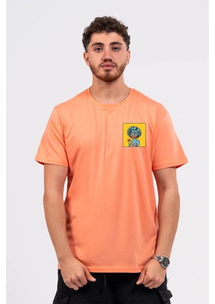 Regular Göğüste Cry Woman Baskılı Tshirt