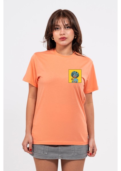 Regular Göğüste Cry Woman Baskılı Tshirt fiyatları