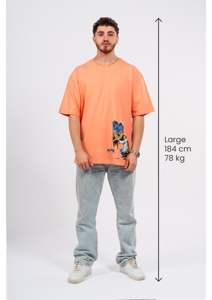 Oversize Dali Baskılı Tshirt fırsatları