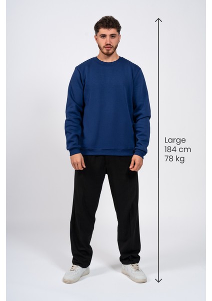 Regular Sırtta Bloom Baskılı Sweatshirt