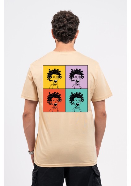 Regular Curly Man Baskılı Tshirt