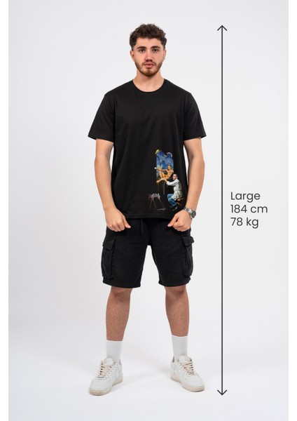 Regular Dali Baskılı Tshirt fırsatları