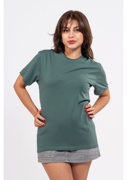 Regular Sırtta Chasm Baskılı Tshirt