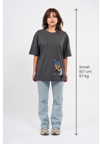 Oversize Dali Baskılı Tshirt fırsatları