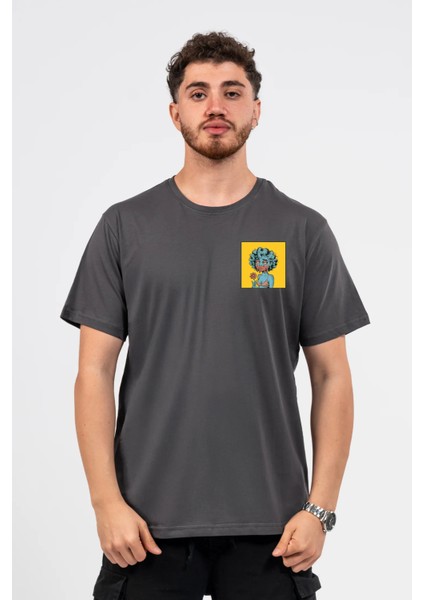 Regular Göğüste Cry Woman Baskılı Tshirt fiyatları