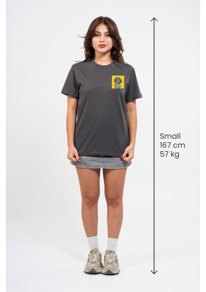 Regular Göğüste Cry Woman Baskılı Tshirt modelleri