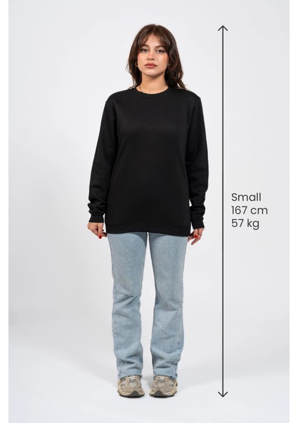 Regular Sırtta Chasm Baskılı Sweatshirt fırsatları