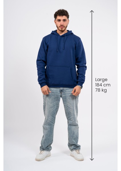 Regular Sırtta Chasm Baskılı Hoodie fırsatları