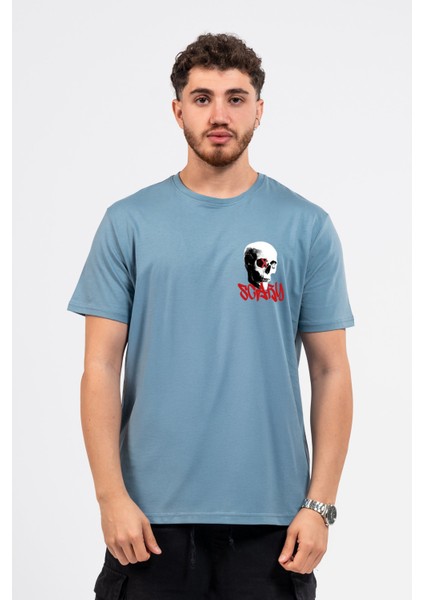 Regular Göğüste Scary Baskılı Tshirt fiyatları