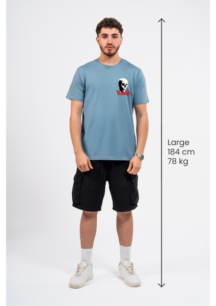 Regular Göğüste Scary Baskılı Tshirt fırsatları