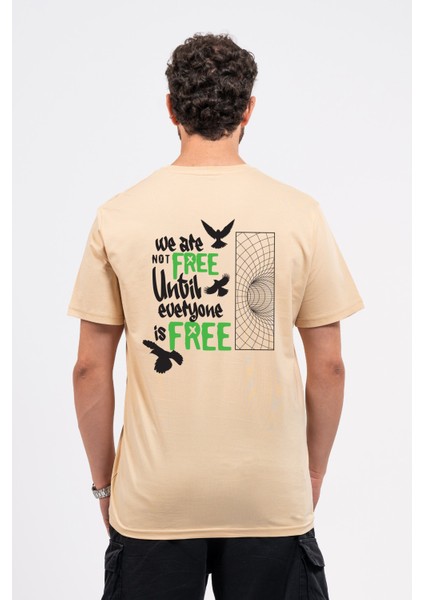 Regular Sırtta Not Free Baskılı Tshirt fiyatları