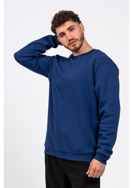 Regular Sırtta Echo Baskılı Sweatshirt modelleri