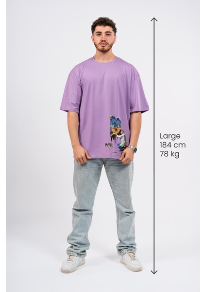 Oversize Dali Baskılı Tshirt fırsatları