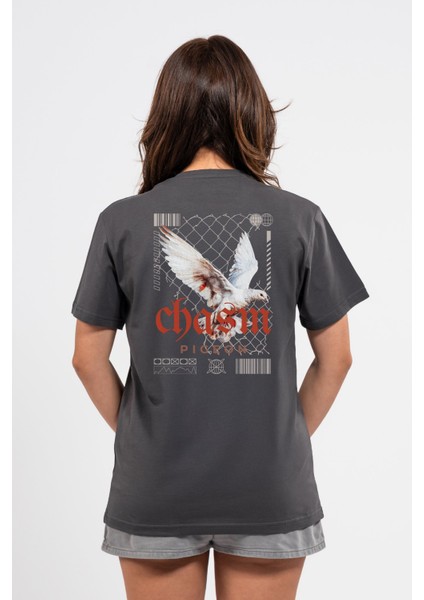 Regular Sırtta Chasm Baskılı Tshirt fiyatları