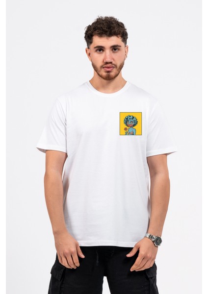 Regular Göğüste Cry Woman Baskılı Tshirt fiyatları