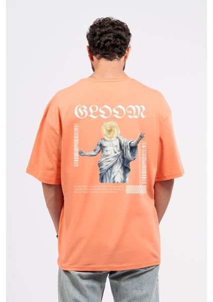 Oversize Sırtta Bloom Baskılı Tshirt fiyatları