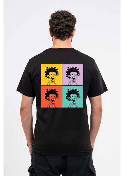 Regular Curly Man Baskılı Tshirt