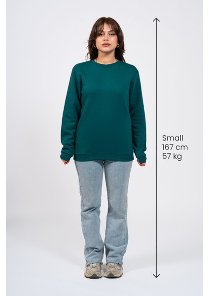Regular Sırtta Bloom Baskılı Sweatshirt fırsatları