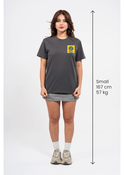 Regular Göğüste Cry Woman Baskılı Tshirt modelleri