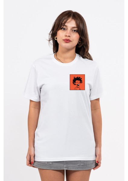 Regular Curly Man Baskılı Tshirt