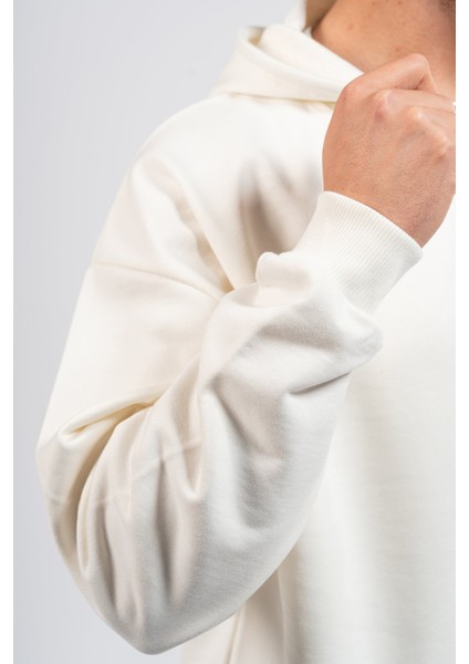 Oversize Sırtta Baskılı Scary Hoodie fırsatları