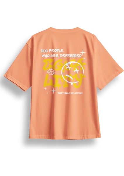 Oversize Quality Baskılı Tshirt