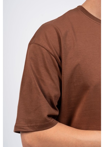 Oversize Fearless Baskılı Tshirt