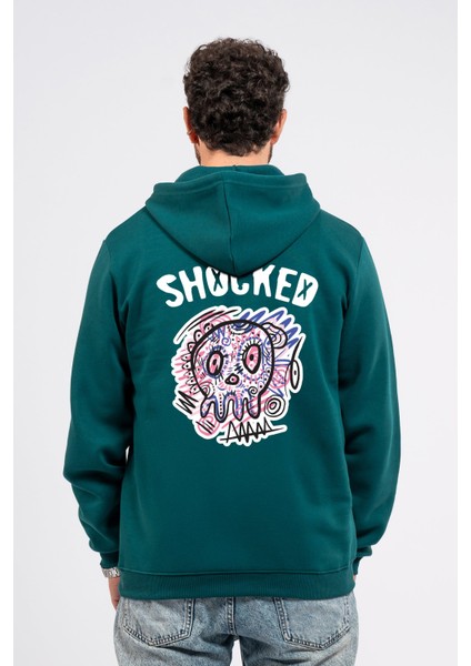 Regular Sırtta Shocked Baskılı Hoodie fiyatları