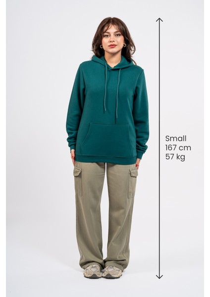 Regular Sırtta Shocked Baskılı Hoodie fırsatları