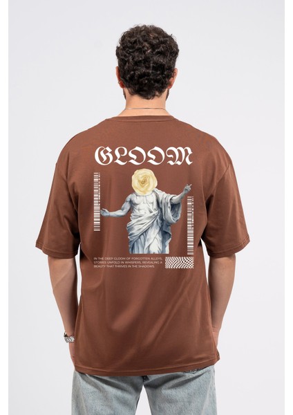 Oversize Sırtta Bloom Baskılı Tshirt fiyatları